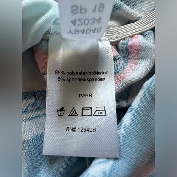 Venus Halter Paisley Blue/Pink- size XS - Picture 5 of 7